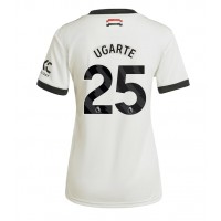 Manchester United Manuel Ugarte #25 Tredjedrakt Dame 2024-25 Kortermet